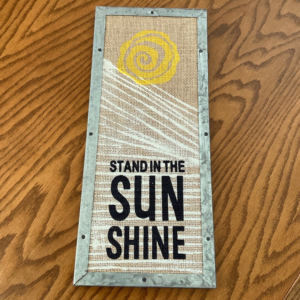 Midwest CBK “Stand In The Sun Shine” Wall Art